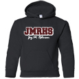 Youth Hooded Sweatshirt - Sew on Applique Decoration - JMRHS Design