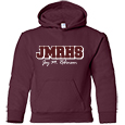 Youth Hooded Sweatshirt- Sew on Applique Decoration - JMRHS Design