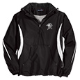 Makos 1/2 Zip Hooded Pullover Jacket