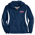 Cardinals 1/2 Zip Hooded Pullover Jacket