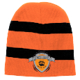 Rugby Striped Knit Hat