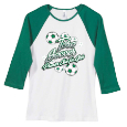 Digitally Printed Ladies Raglan T-shirt