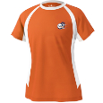 Ladies Color Blocked Wicking Tee