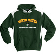 Hooded Sweatshirt with Contrast Color