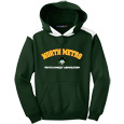 Youth Hooded Sweatshirt with Contrast Color