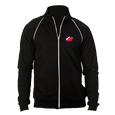 Full-Zip Cadet Collar Sweatshirt