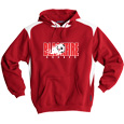 Hooded Sweatshirt with Contrast Color
