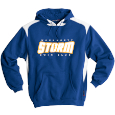 Hooded Sweatshirt with Contrast Color