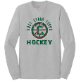 Digitally Printed Long Sleeve Tagless T-shirt