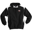 Hooded Sweatshirt with Contrast Color