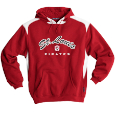 Hooded Sweatshirt with Contrast Color