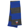 Rugby Striped Knit Scarf