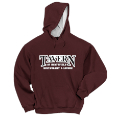 Hooded Sweatshirt with Contrast Hood - Applique Decoration