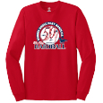Digitally Printed Long Sleeve Tagless T-shirt