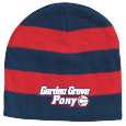 Rugby Striped Knit Beanie