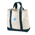 2-Tone Shopping Tote: SMS Embroidery