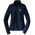 Ladies 1/4 Zip Performance Pullover: SMS Embroidery