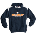 Hooded Sweatshirt with Contrast Color