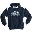 Hooded Sweatshirt with Contrast Color