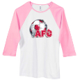 Ladies Raglan Digitally Printed T-shirt