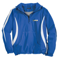 Hooded Pullover Nylon Jacket