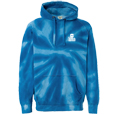 Tie-Dyed Hooded Sweatshirt