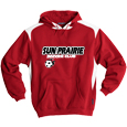 Hooded Sweatshirt with Contrast Color