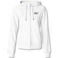 Ladies Full Zip Hooded Sweatshirt