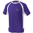 Youth Color Blocked Wicking Tee