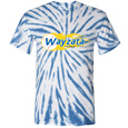 Digitally Printed Tie-Dyed T-Shirt