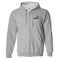 Full Zip Hooded Sweatshirt