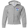 Youth Full Zip Hooded Sweatshirt