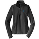 Sport-Tek Ladies 1/2 Zip Performance Pullover