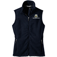 Full Zip Fleece Vest - Ladies