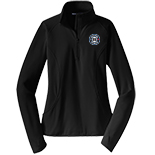 Embroidered Ladies 1/2 Zip Performance Pullover