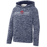 Youth Electric Heather Fleece Hooded Pullover