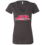 Ladies' Triblend Deep V-Neck T-Shirt