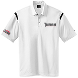 Nike Golf Should Stripe Polo -Beckwood/Triform Logos