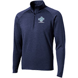 1/2 Zip Heathered Performance Pullover