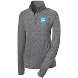 Ladies 1/2 Zip Performance Pullover