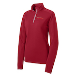 Ladies Sport-Wick® Textured 1/4-Zip Pullover