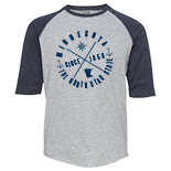 Youth Three-Quarter Sleeve Baseball T-Shirt