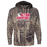 Polyester Hooded Pullover Sweatshirt