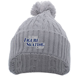 Cable Knit Pom-Pom Beanie