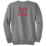 Crewneck Sweatshirt - Bright and Merry