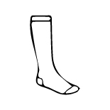 YOUTH White Socks