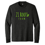 NEW District Men's Perfect Tri Long Sleeve Crew Tee