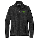 Ladies Sweater Fleece Jacket