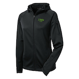 NEW Ladies Performance Full Zip Hooded Jacket