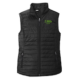 NEW Sportek Ladies Packable Puffy Vest